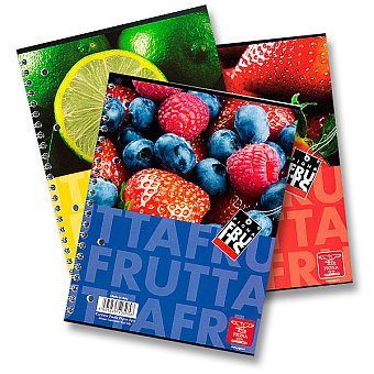 Blok kroužkový A5 linka PIGNA FRUITS 80l