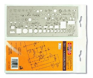 Šablona elektro souprava PVC