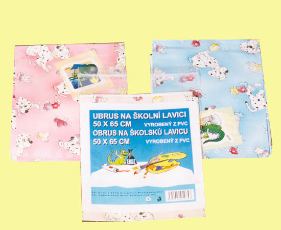 Ubrus na školní lavici  PVC *