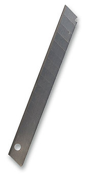 Náhradní břity do odlamovacích nožů  9 mm